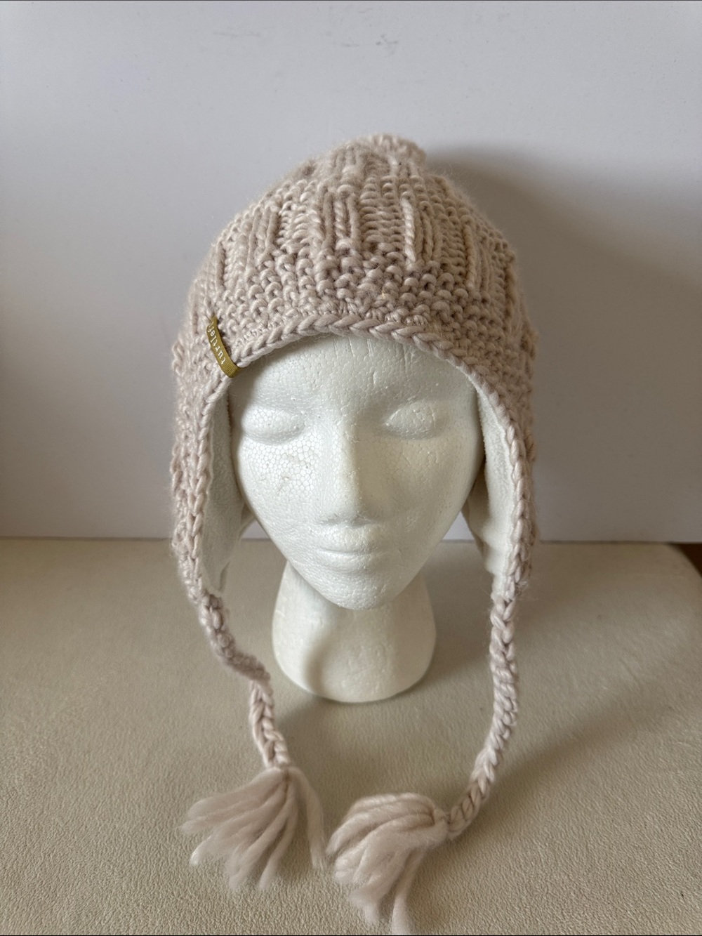 Turtlefur Pom Earflap beanie hat